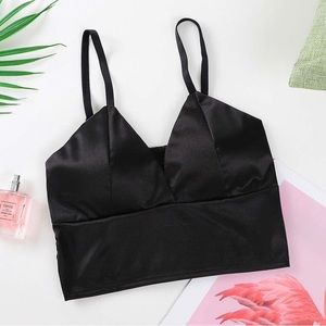 Satin cami/bralette